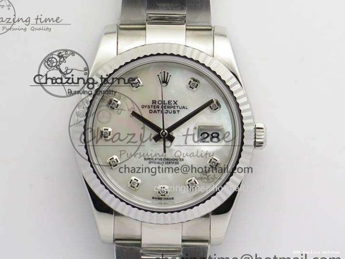 Best AAA Replica Sites A 3582 SS Noob Diam Best DateJust MOP HighQuality Dial 41mm Edition 1:1 Bezel 126334 On Bracelet Oyster Fluted 1217